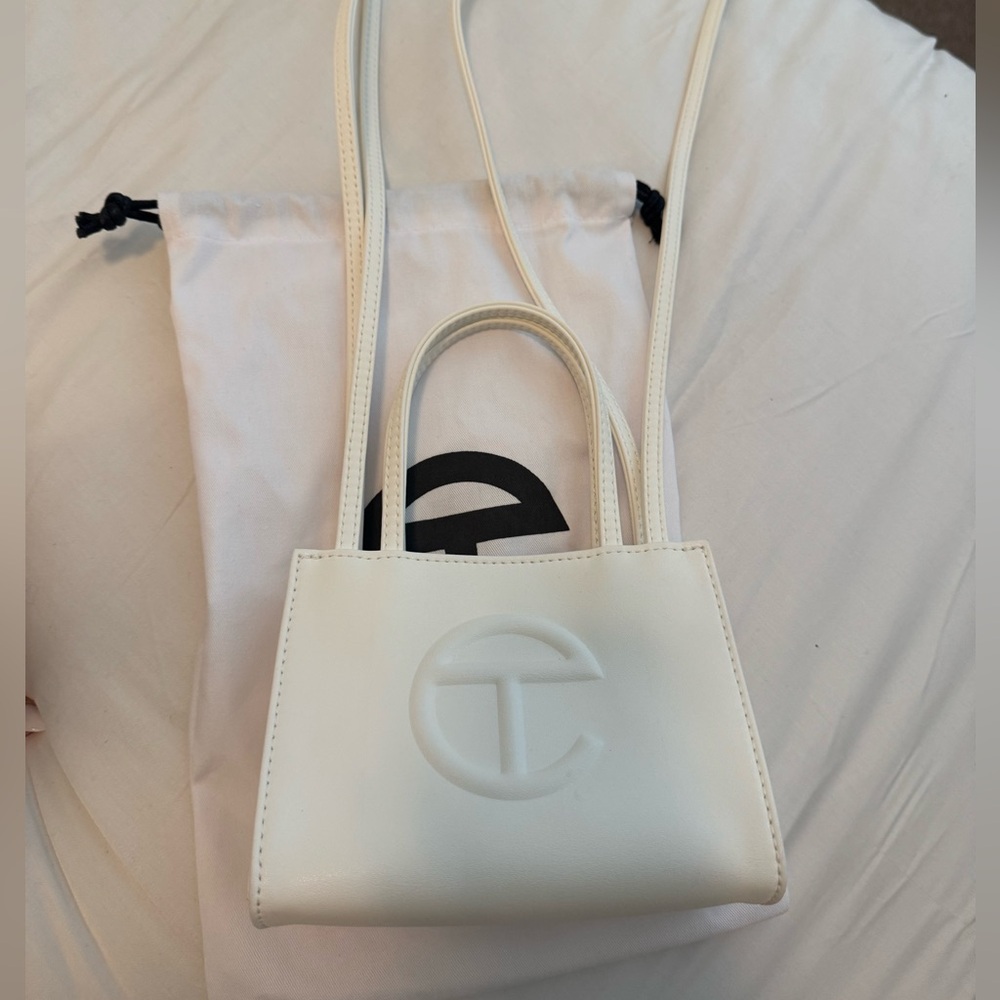 Telfar cross body in white size small